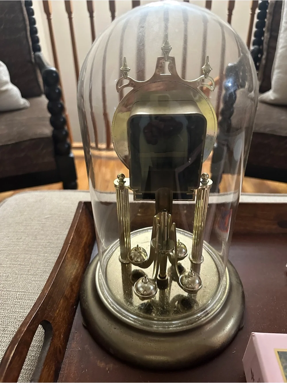 Gold Waltham Quartz Vintage Anniversary Clock